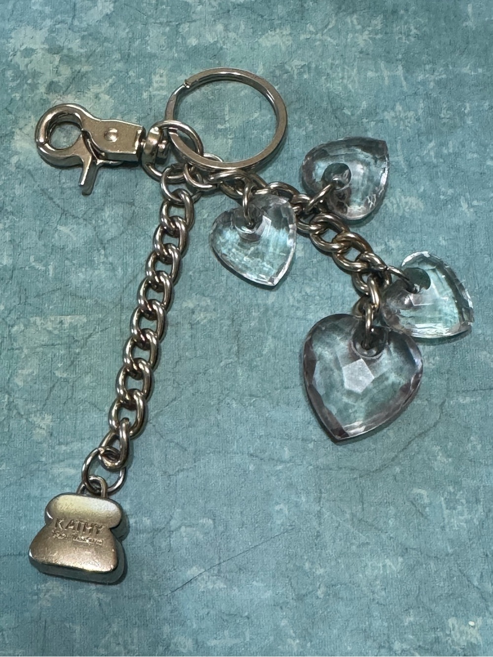 KATHY VAN ZEELAND BAG TAG HANG TAG KEY RING